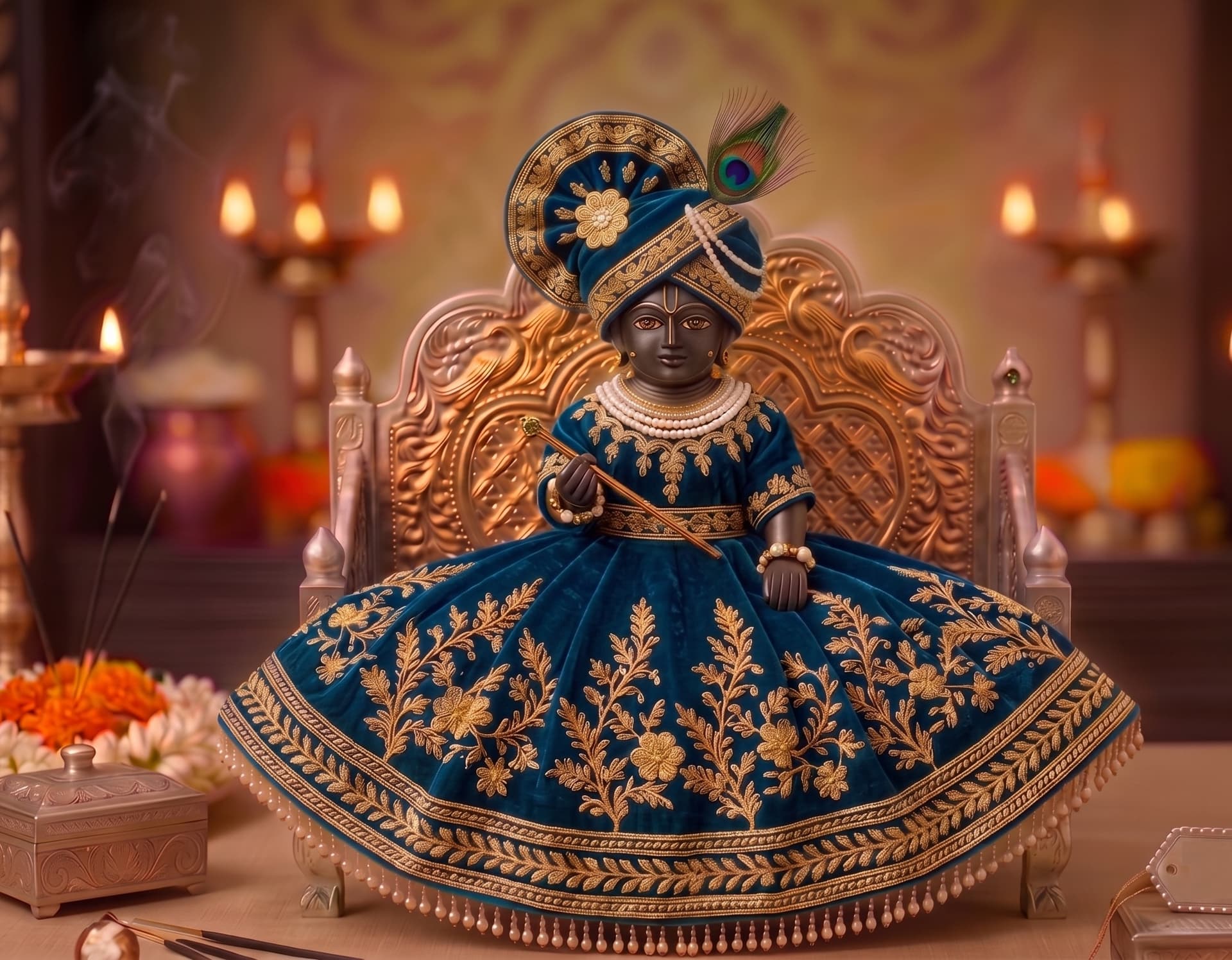 Daily Shringar of Laddu Gopal, Simple Morning Seva Routine (10-Minute Guide)