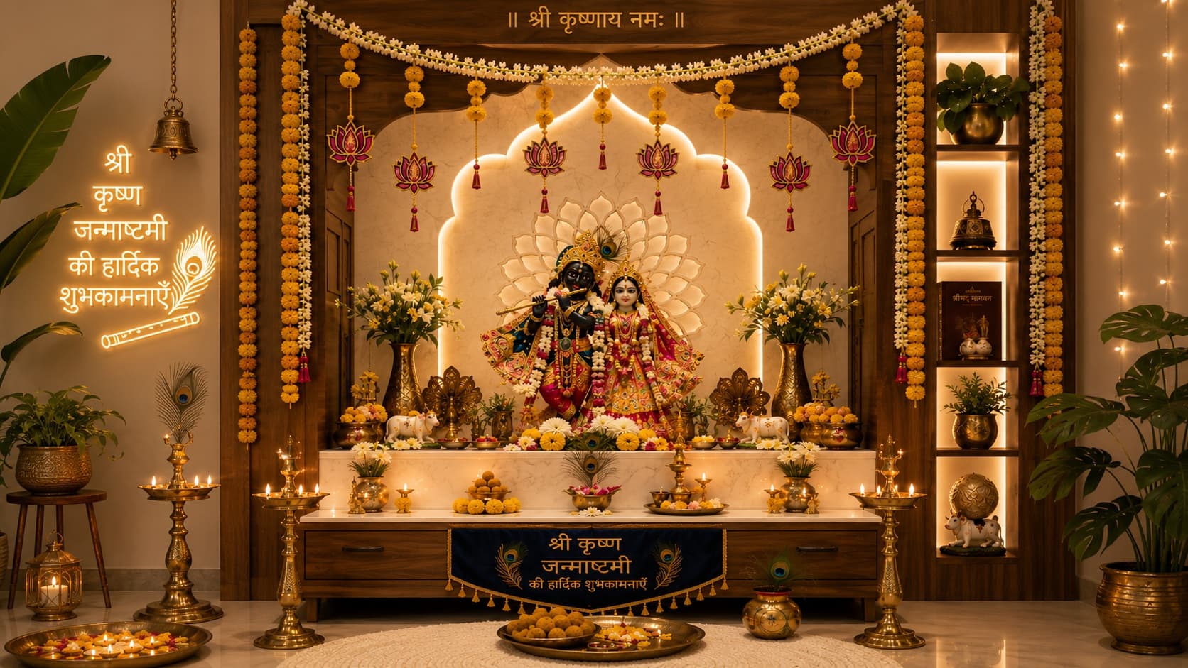 Janmashtami Decoration Ideas for Laddu Gopal at Home — Complete Mandir Setup Guide