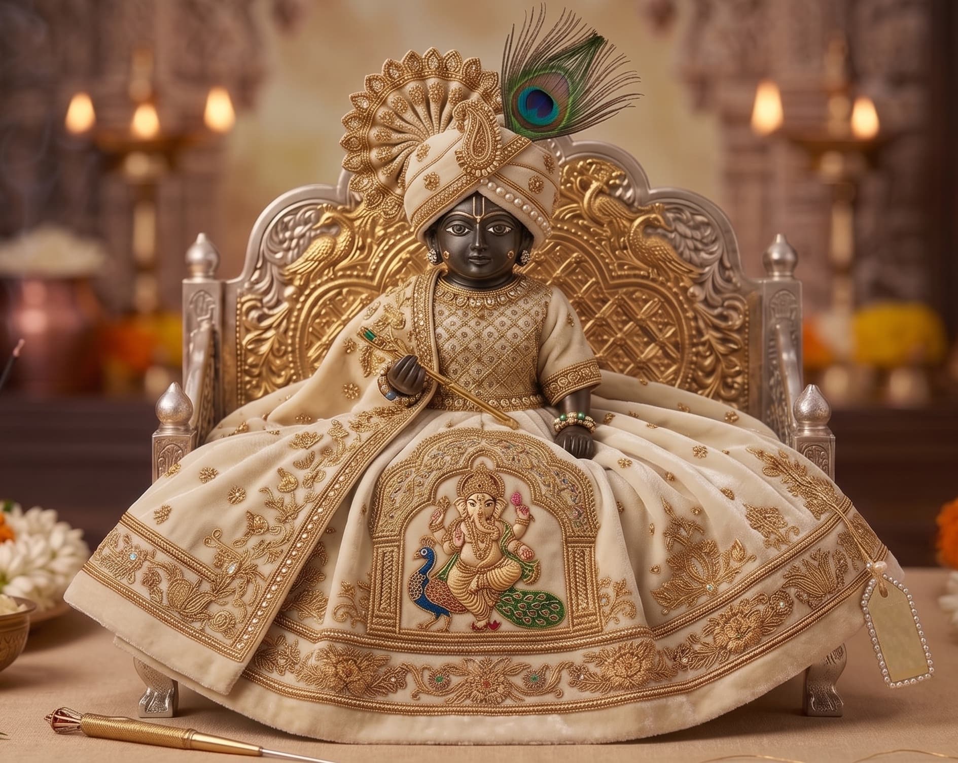 Best Summer Dress for Laddu Gopal & Kanha Ji, Fabrics, Colors and Daily Shringar Tips