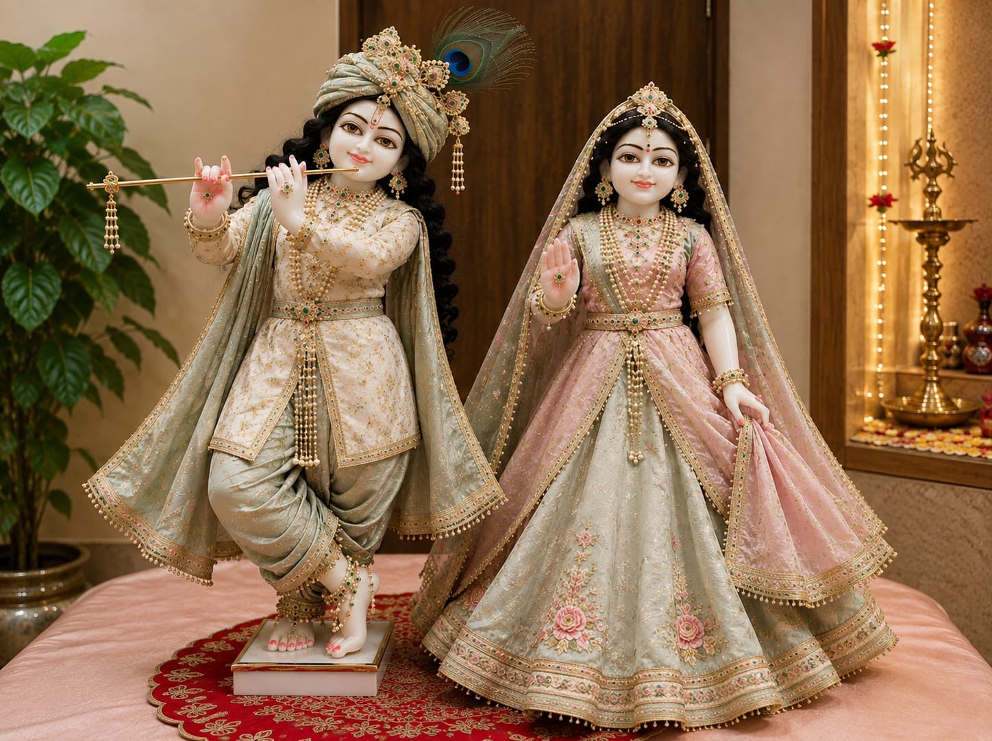 Radha Ashtami Dress for Radha Rani Ji — How to Choose the Right Poshak for Her Appearance Day
