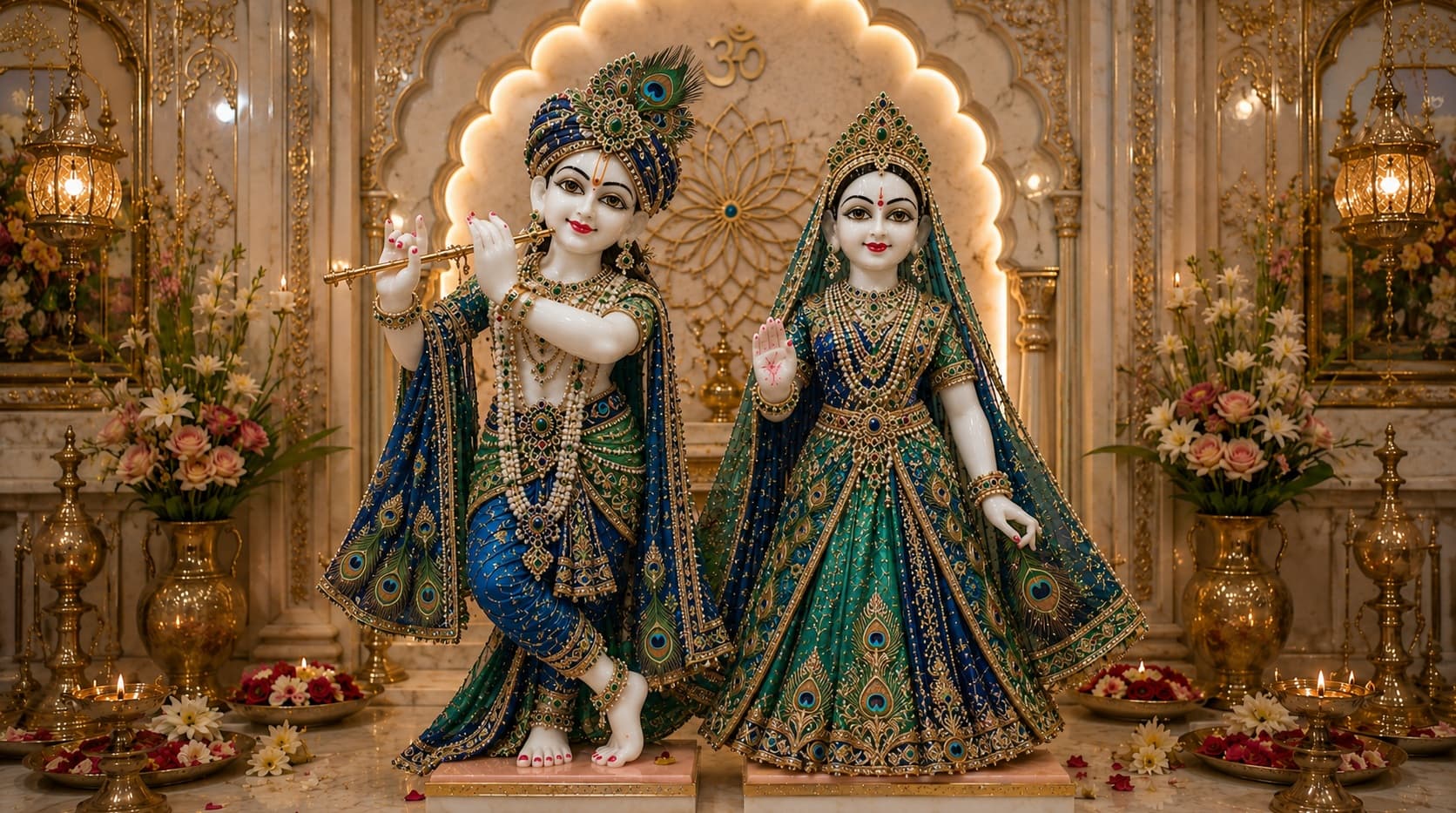 Radha Krishna Dress for Janmashtami — How to Create a Beautiful Yugal Jodi Shringar at Home