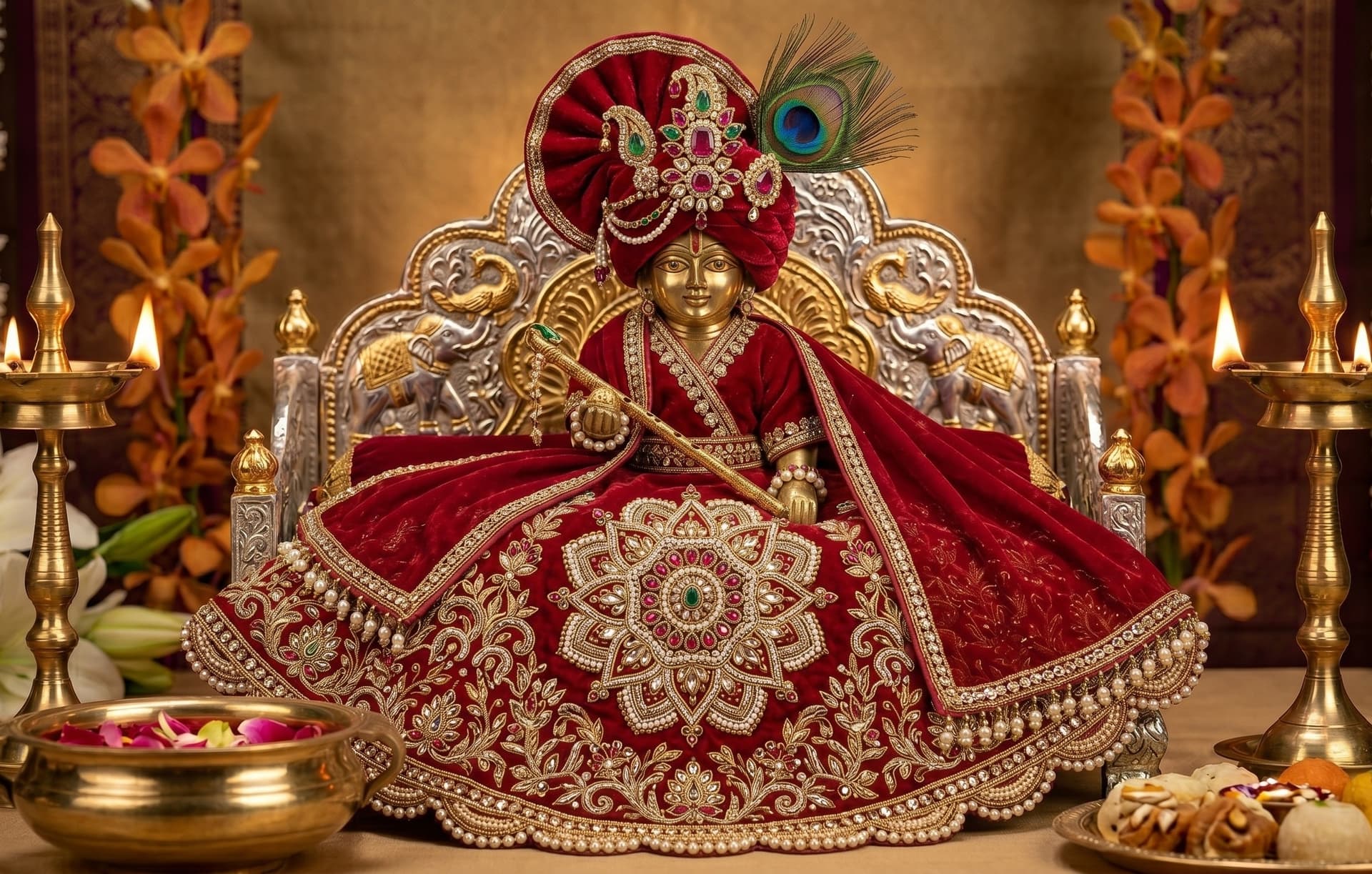 Utsav Collection — Premium Laddu Gopal dress & poshak for Janmashtami & festivals | Divyambar