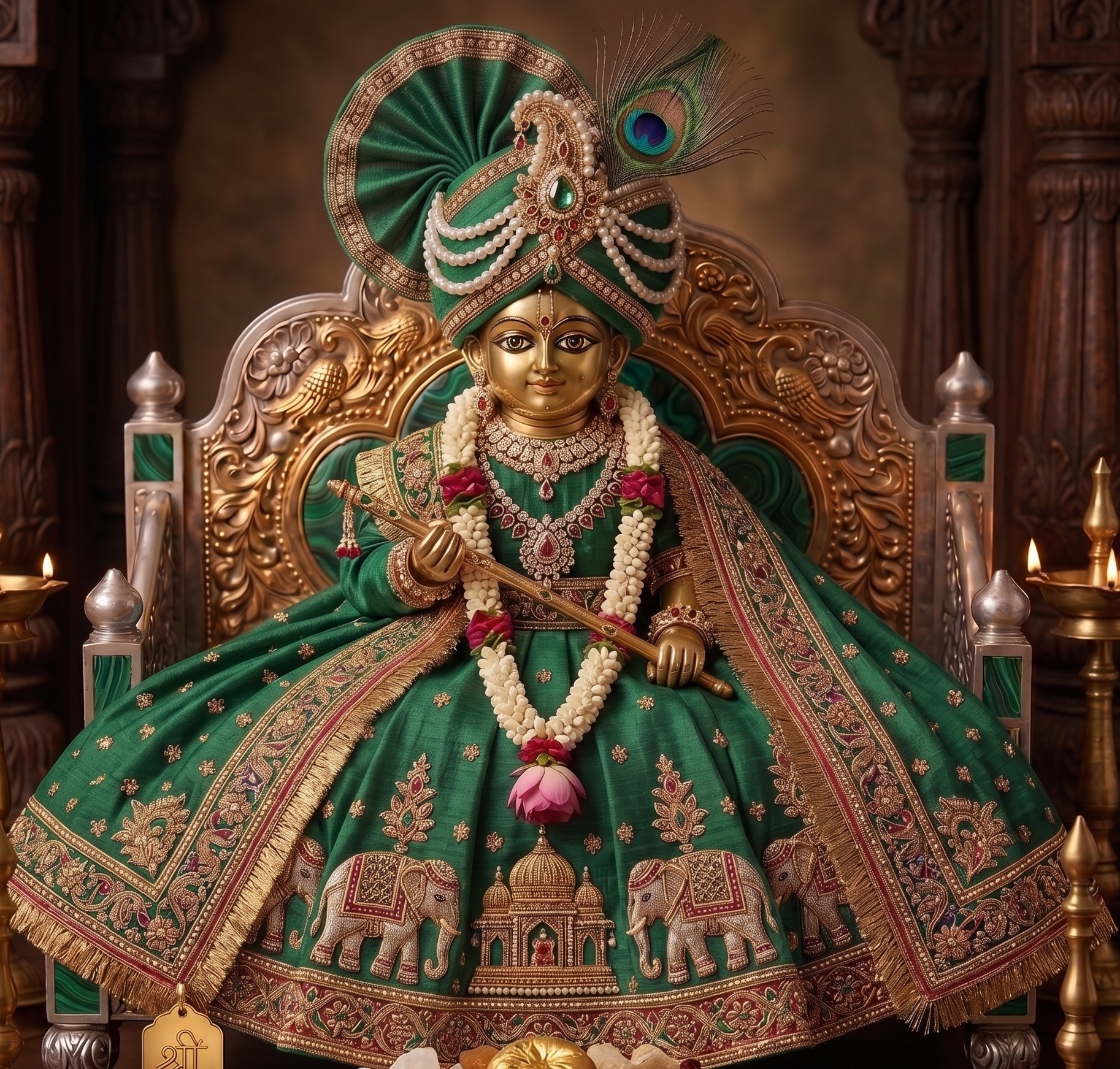 Janmashtami Laddu Gopal dress 2026,complete poshak and shringar guide