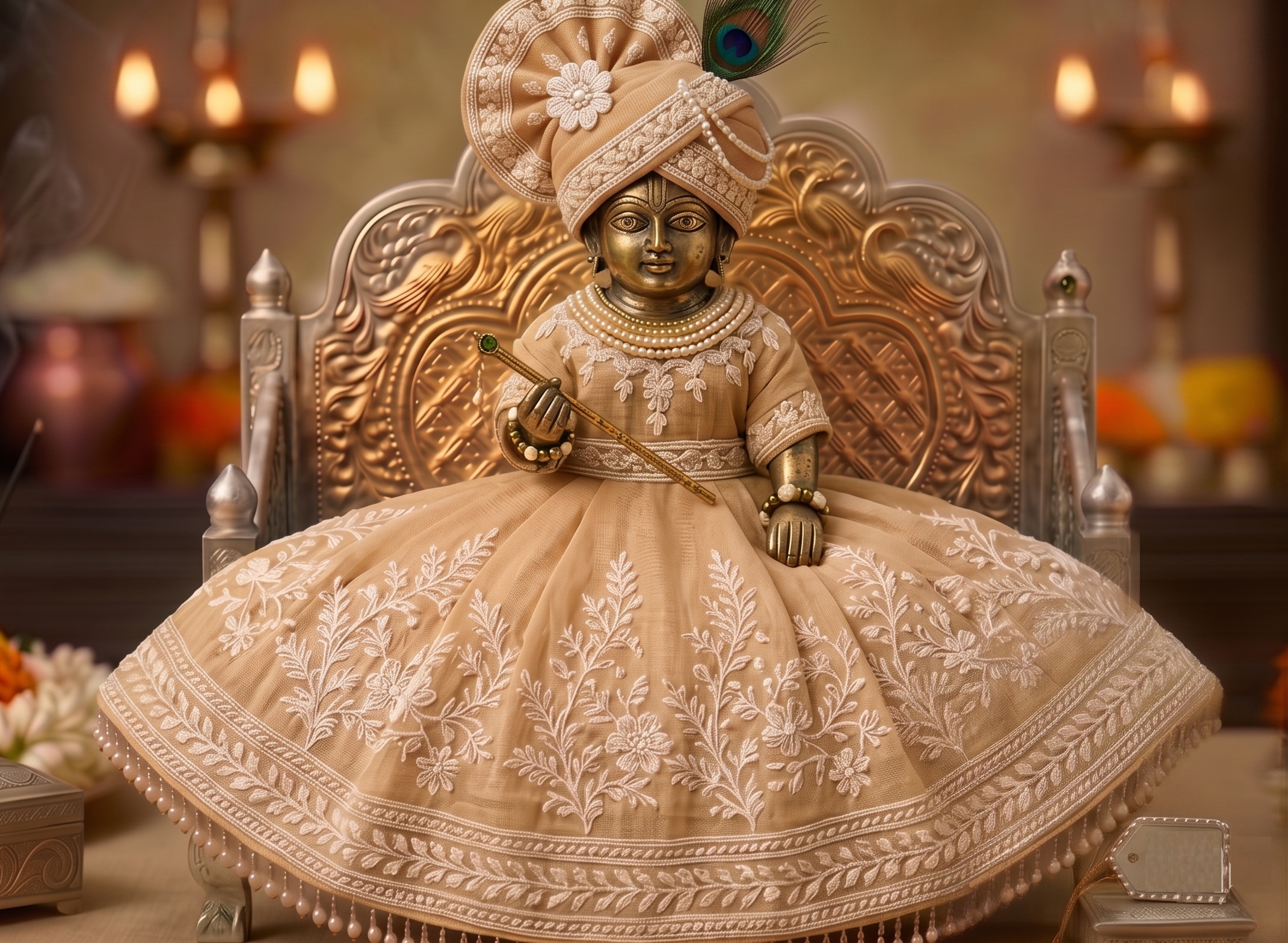 Seasonal Laddu Gopal poshak guide, cotton summer dress and woolen winter poshak